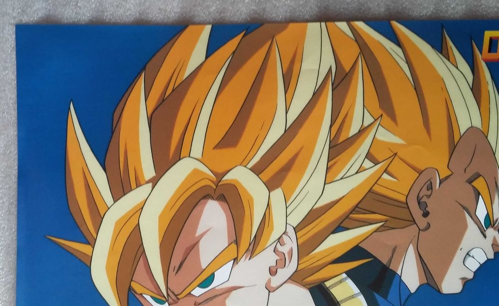 Raro Poster Dragon Ball Z- Super Saiyan