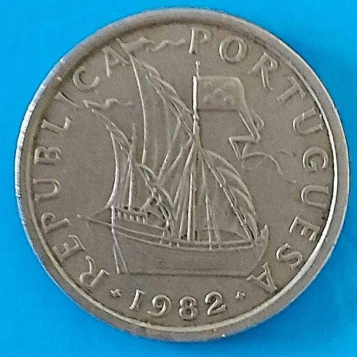 5$00 de 1982 Republica Portuguesa