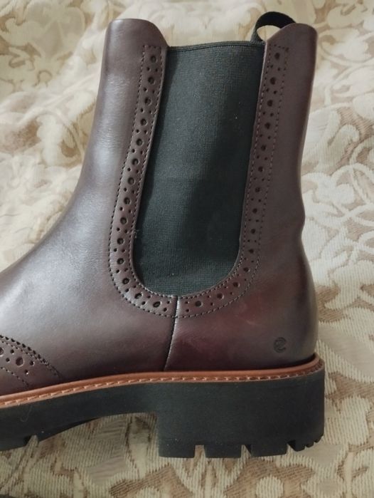 Шкіряні черевики челсі Ecco