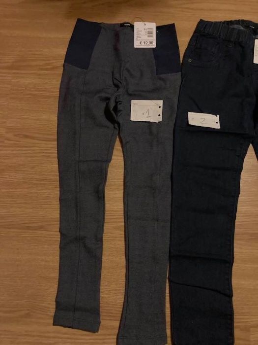 Leggings novas 8-9 anos com etiqueta