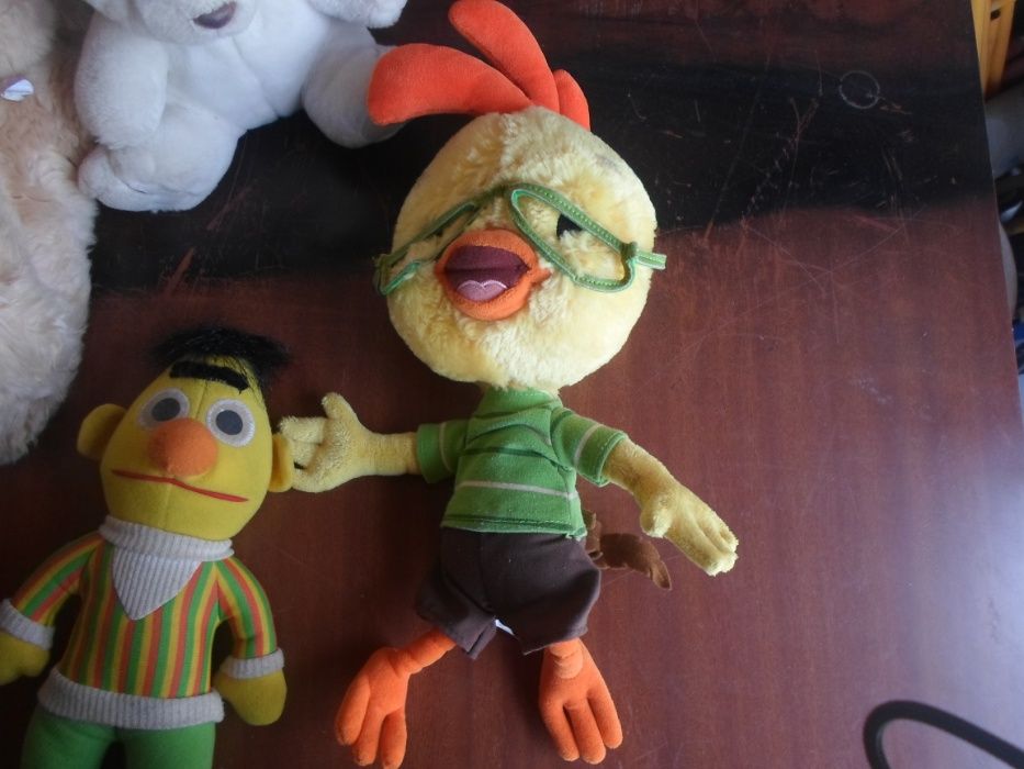 3 peluches como novos