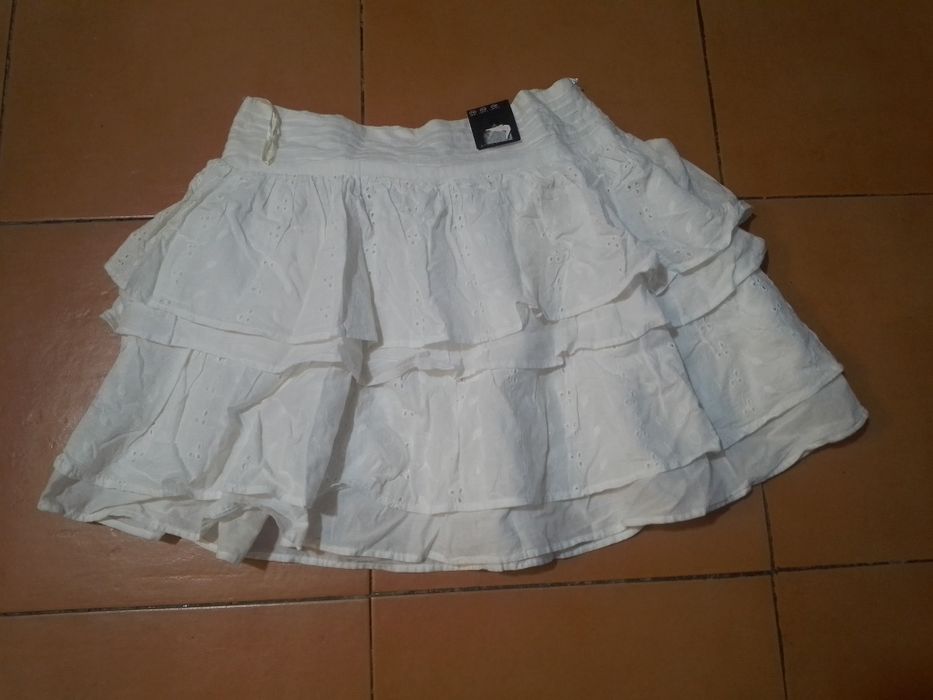 Saia bordado inglês TM 38