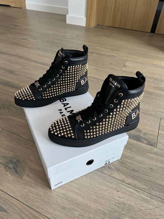 Buty Balmain skórzane