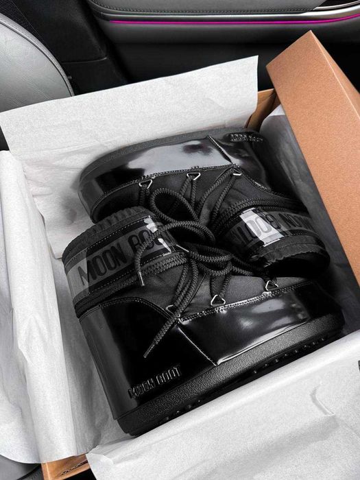 Черевики Moon Boot Full Black premium зимові