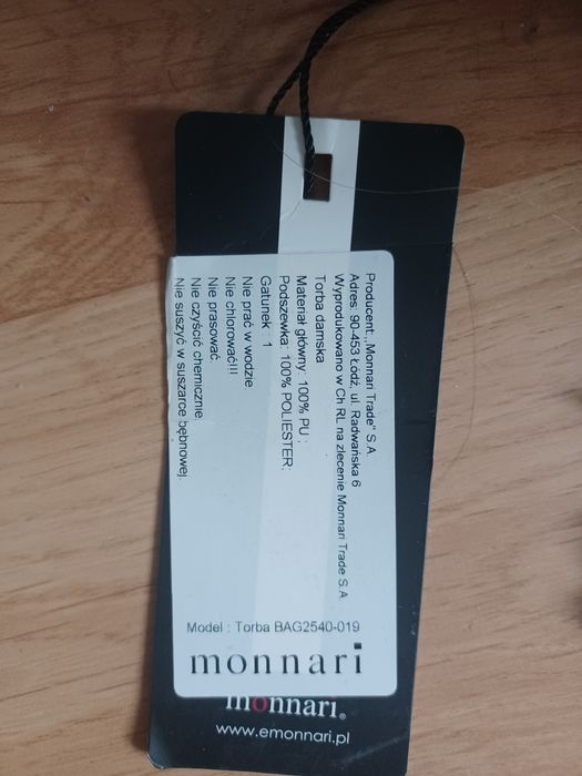 Torebka damska monnari