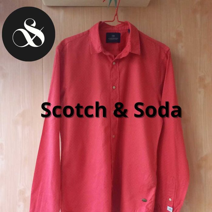 Рубашка Scotch & Soda в идеале 100% хлопок ,Оригінал, сорочка чоловіча