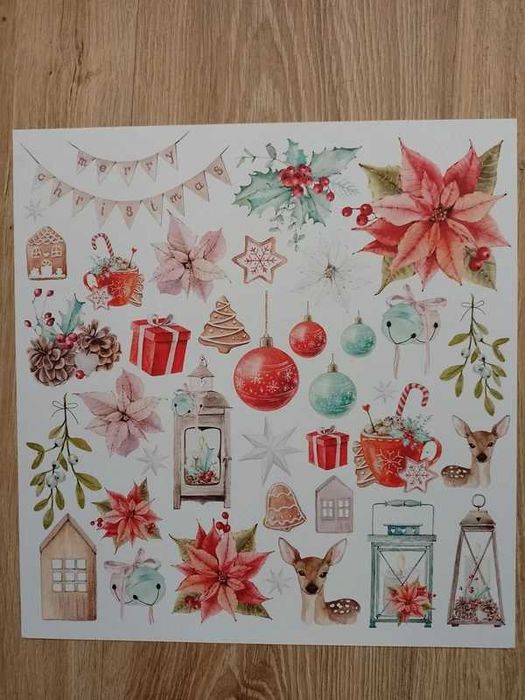 Mega zestaw papierów do scrapbookingu Mintay do wycinania - 5 okładek