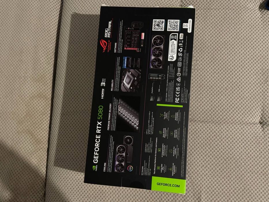 ASUS ROG Astral GeForce RTX 5080 16GB GDDR7 OC Edition Gaming