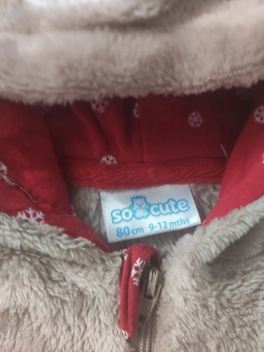 pajacyk niemowlęcy renifer rozm.80
