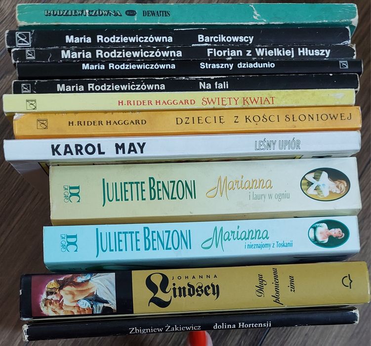 Duży zestaw książek, 12szt