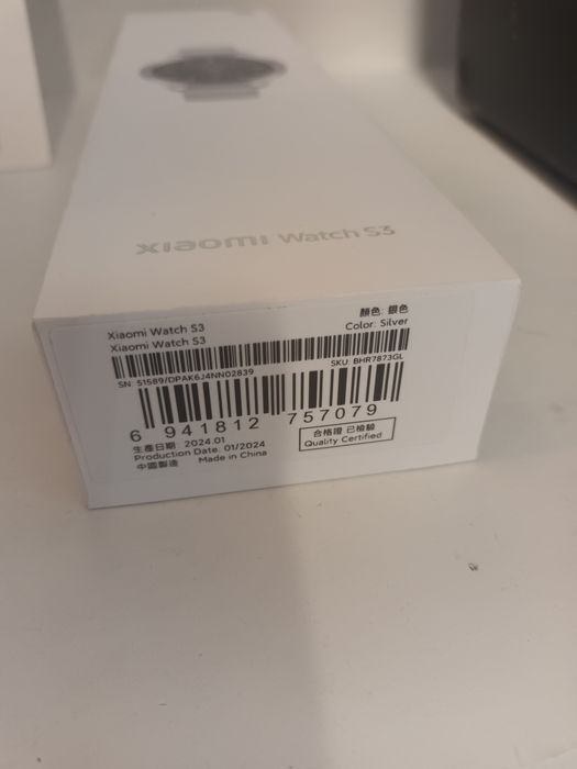 Xiaomi watch S3 smartwatch Xiaomi
