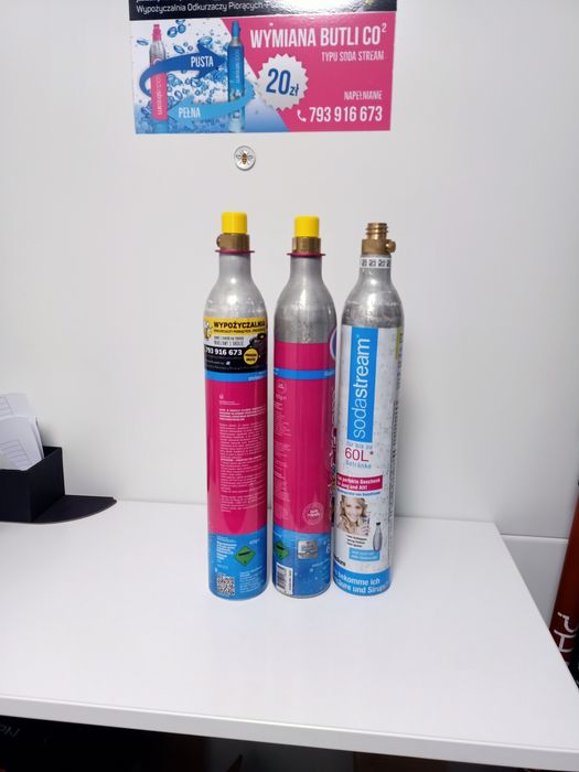 Sodastream Wymiana CO2 wszystkie marki