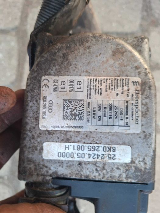 Webasto Oryginał EBERSPRACHER Audi a4b8 kombi 2.0 tdi Audi A5 8T