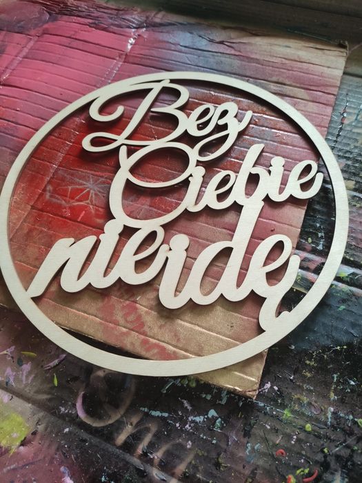 Koło outlet likwidacja sklepu bez ciebie nie idę nowe 30cm