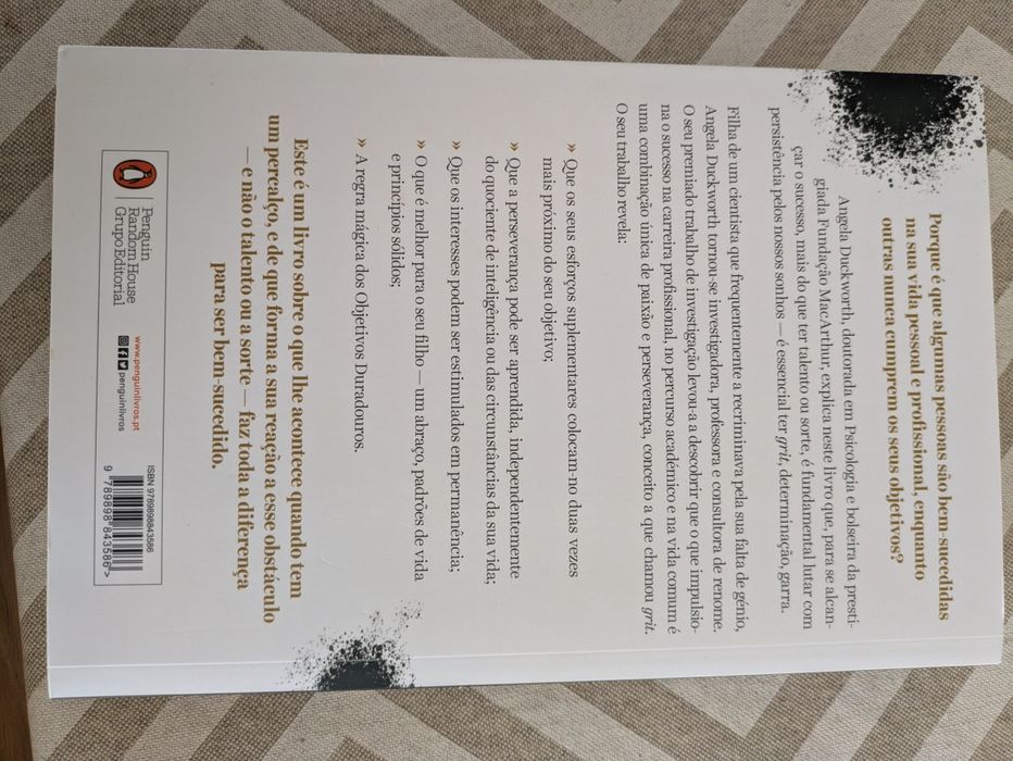 "Grit - O Poder da Paixão e da Perseverança" - Angela Duckworth (Novo)