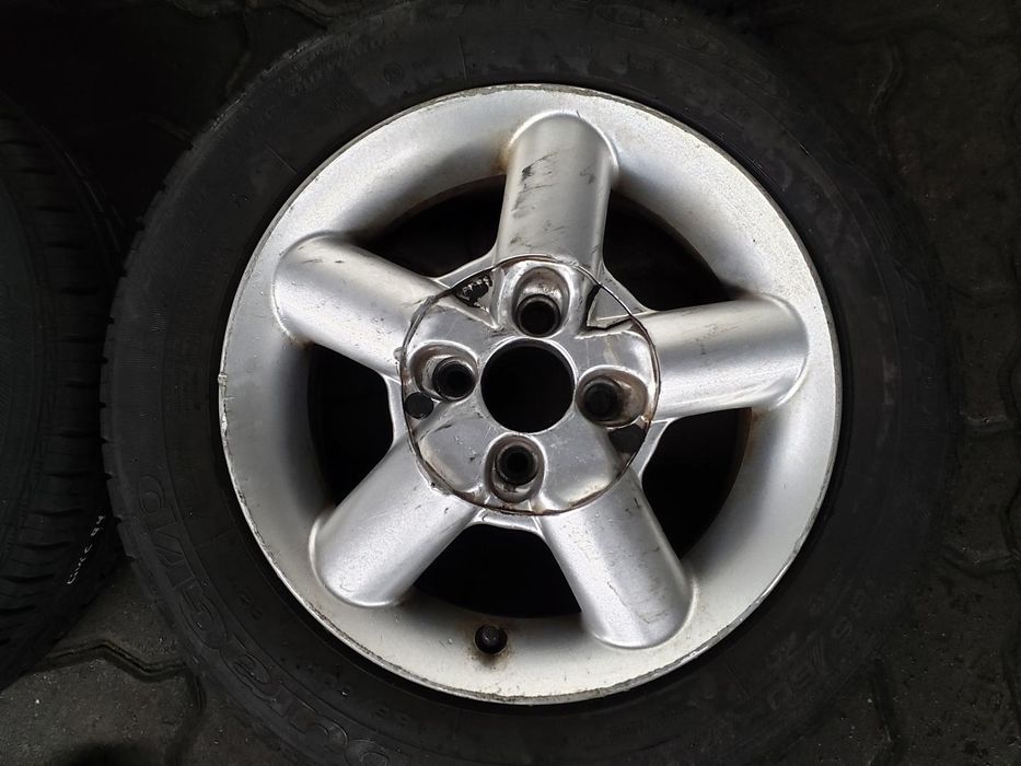 Jantes Honda R14 Com Pneus 185/60 Furação 4X100