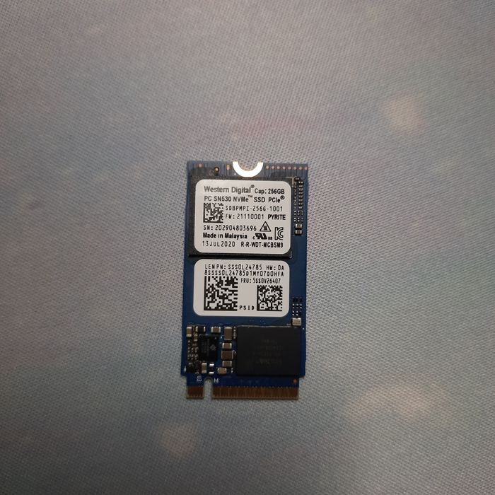 Накопичувач SSD 256GB WD PC SN530 M.2 2242