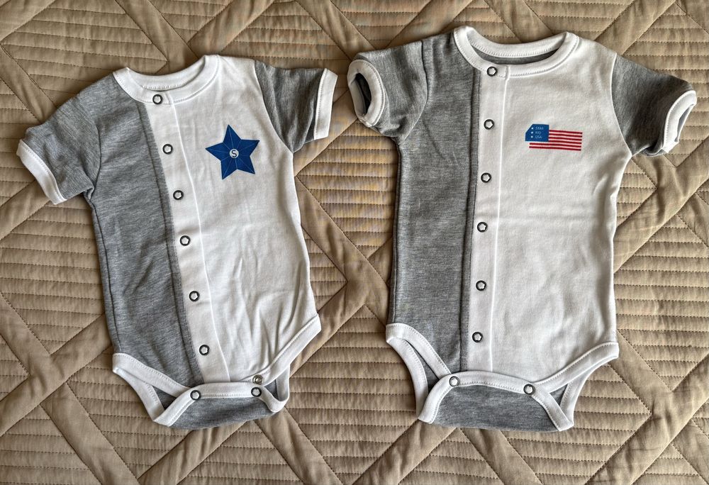 Бодіки з коротким рукавом р.62-68