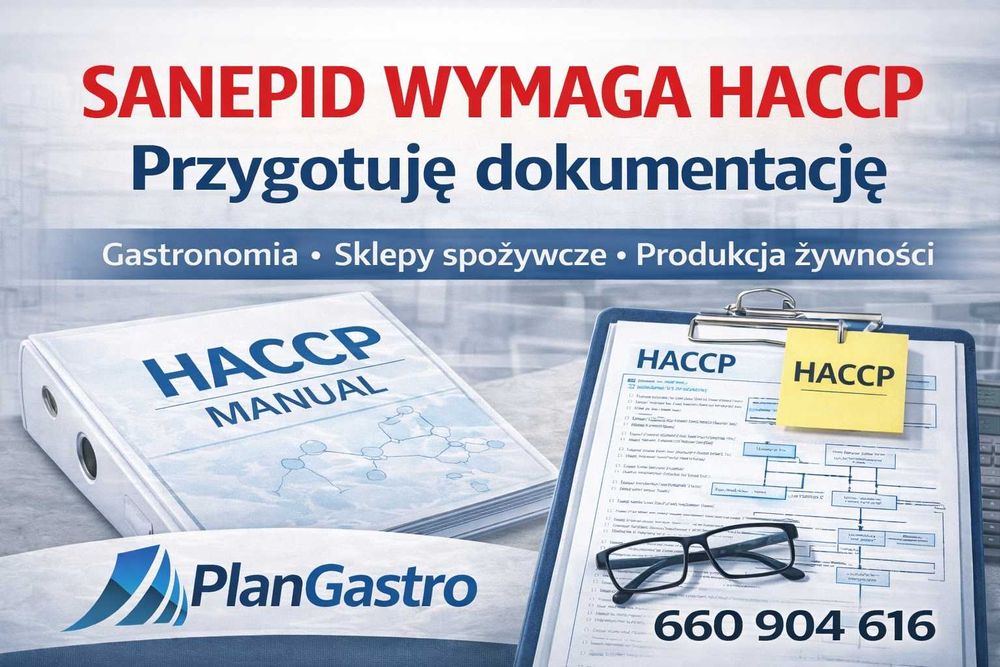 HACCP dla gastronomii i sklepów – dokumentacja do Sanepidu