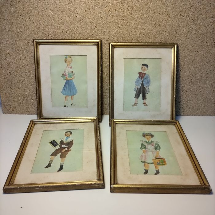 Conjunto Quadros Vintage