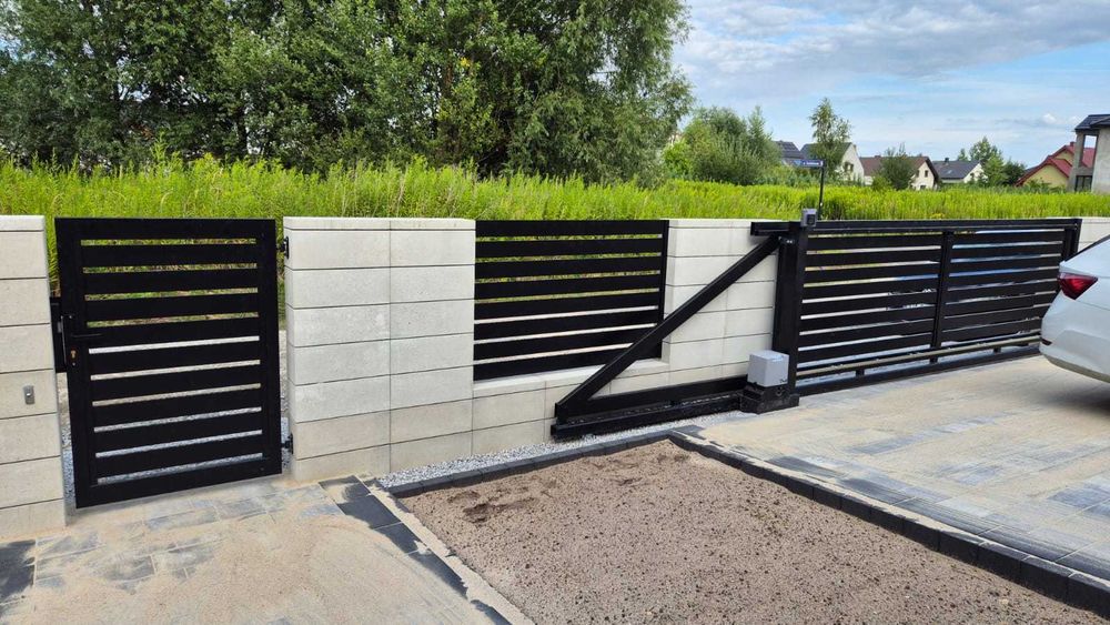 Montaż ogrodzeń panelowych/murowanych/betonowych