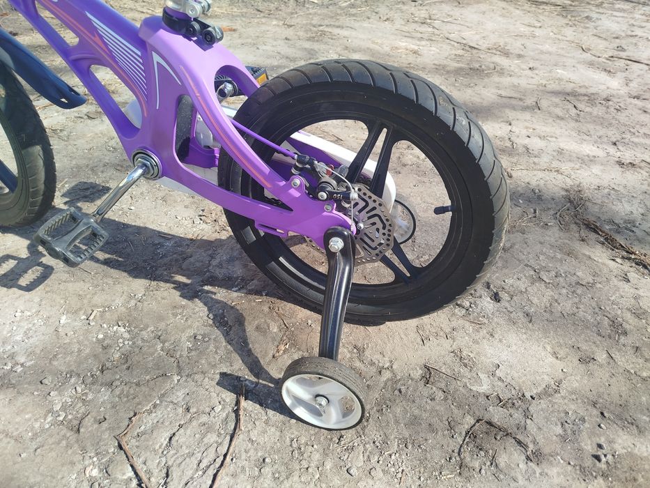 Детский велосипед Mars 14/16 с боковыми колёсами”