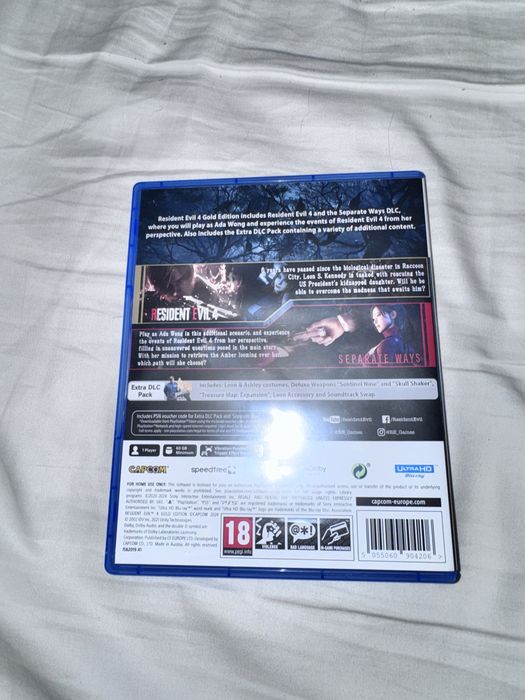 RE 4 Gold Edition, MK1, UFC 5 e FC 25 para Ps5