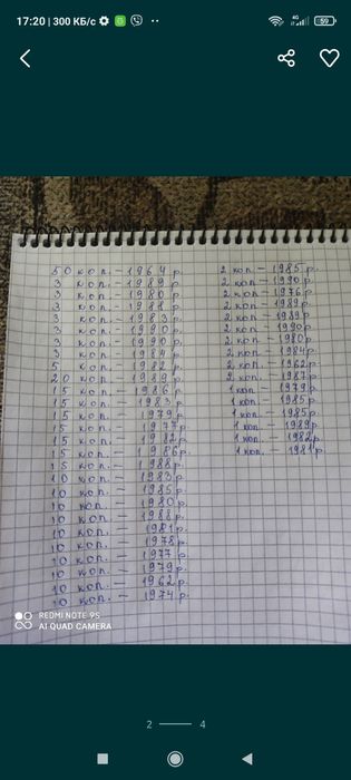 Продам монети ССР