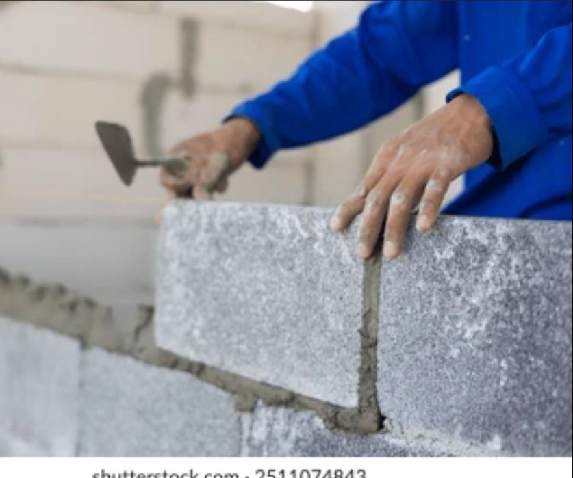 Faço todo o tipo de trabalho em construção civil