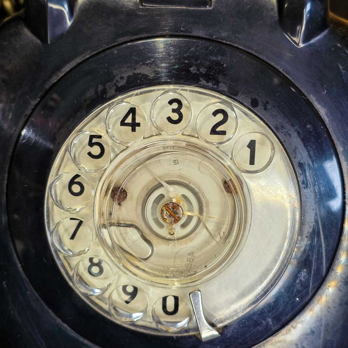 Telefone Vintage Disco Rotativo – Anos 70/80 – Clássico Retro