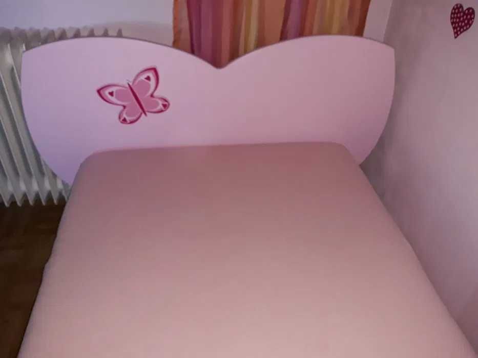 Łóżko + stelaż + materac 90x200