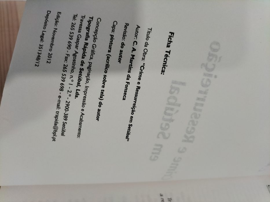 Crime e ressurreição em Setúbal