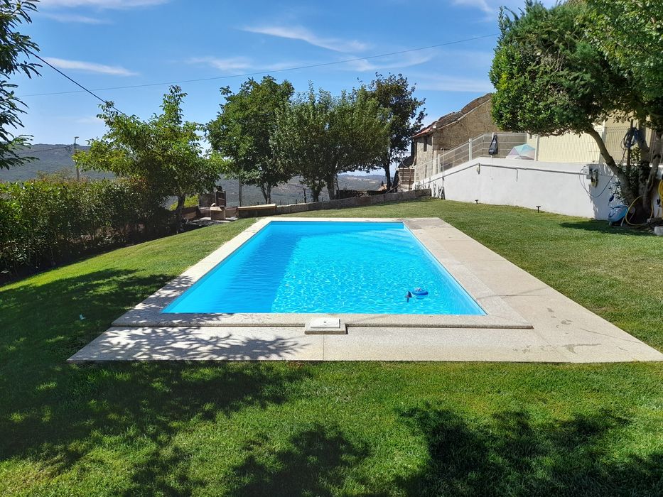 Tela armada para piscinas