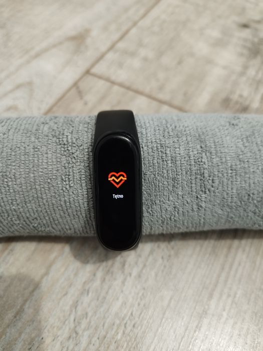 Opaska Xiaomi Mi band 4 + zapasowy nowy pasek