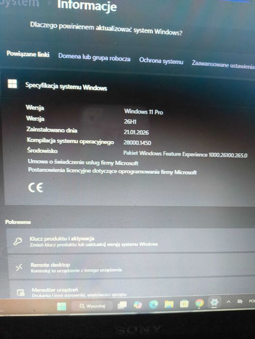 Sony Vaio Windows 11 Pro