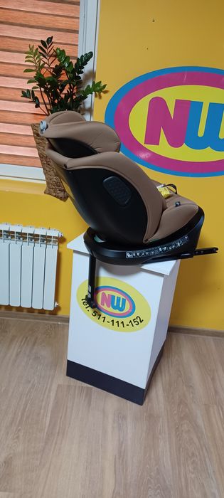 Nowy fotelik samochodowy obrotowy isofix SKLEP NW