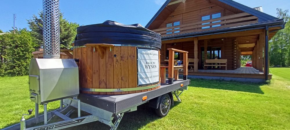 Mobilna Balia Ogrodowa Jacuzzi ogrodowe