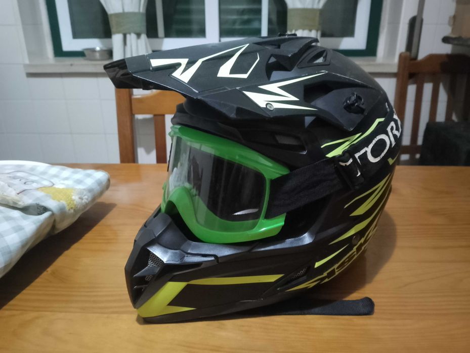 Capacete enduro motocross L