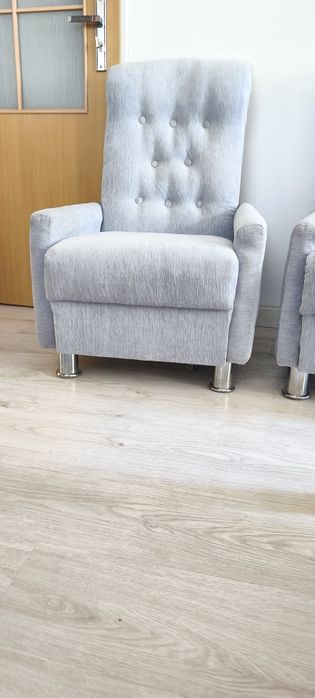 Wersalka rozkładana, dwa fotele, sofa, kanapa