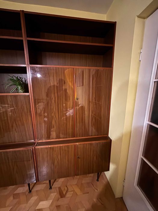 Meblościanka / 3 szafy 101,5x40x220 | DDR | NRD | PRL