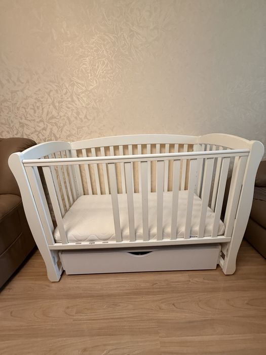 Кровать Veres + матрас Ecus kids