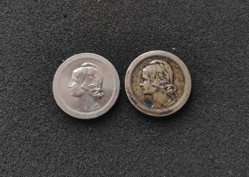 Conjunto de 2 Moedas 20 Centavos 1920 (RESERVADAS)