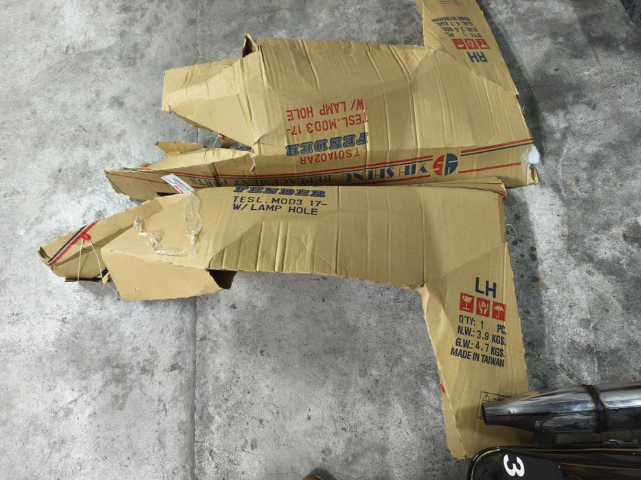 Guarda lamas Tesla Model 3