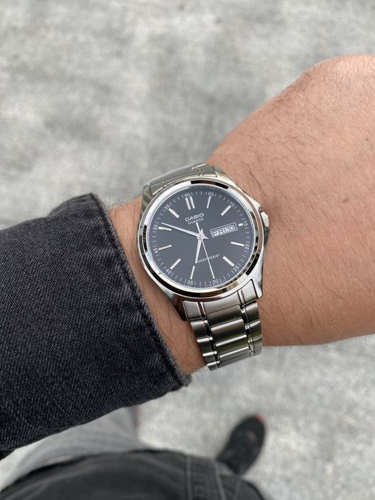 Оригінальний чоловічий годинник Casio, часи Касіо з гарантією!