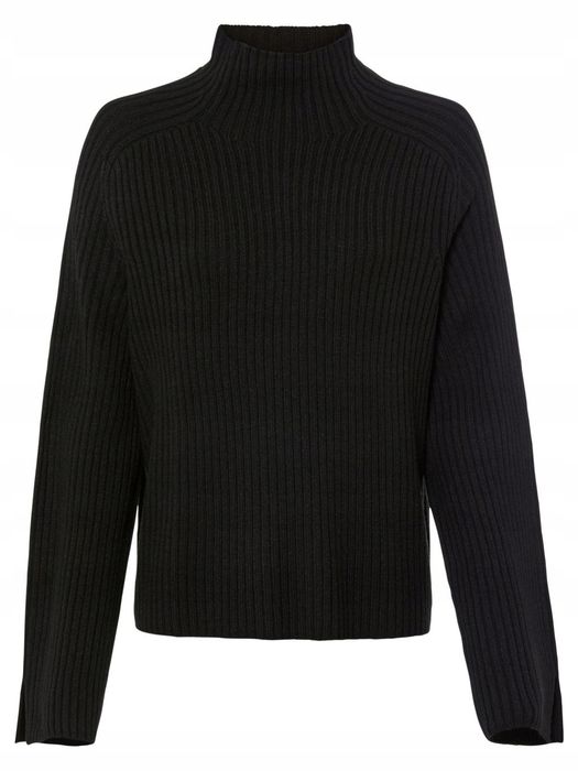 B.P.C czarny sweter ze stójką oversize 44/46.