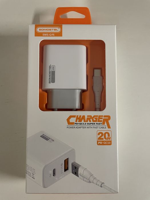 Nowa ładowarka USB C SOMOSTEL 20W