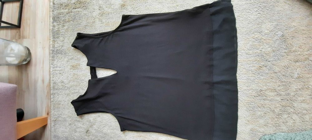 Czarna elegancka bluzka Next rozmiar 44
