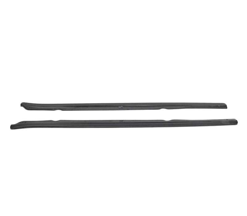 EXTENSÕES DE EMBALADEIRAS LATERAIS BMW E63 E64 03-10 PRETO