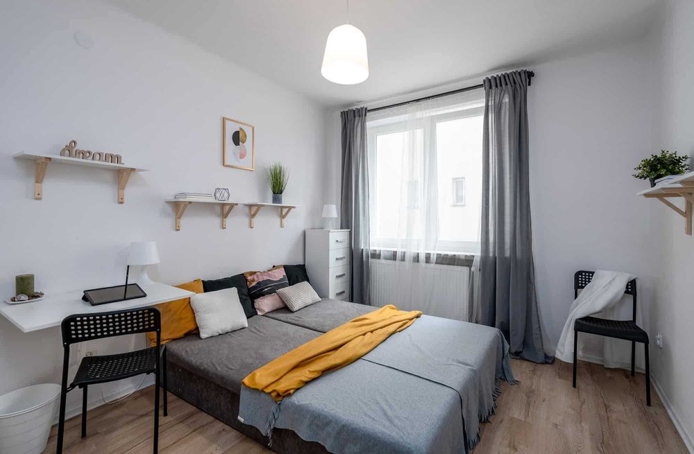 Przestronny pokój w Centrum, Emilii Plater