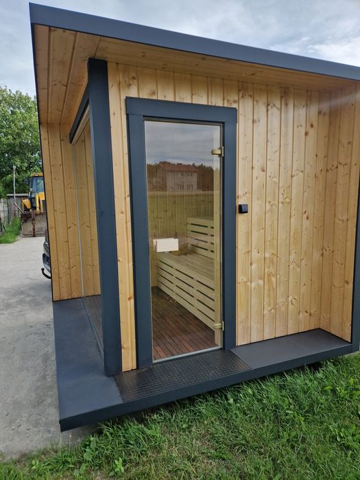 Sauna zewnętrzna ogrodowa